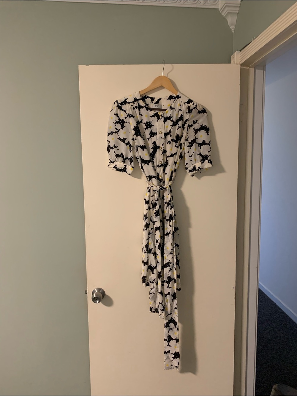 WEILL Paris Floral Dress – French Designer – Elegant Vintage Style Size 6